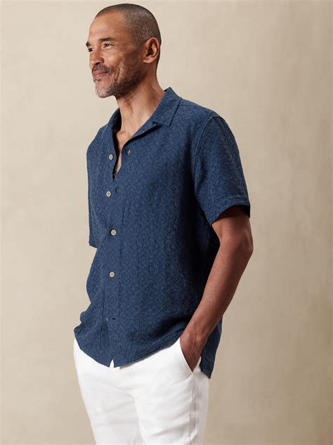 banana republic camp shirt